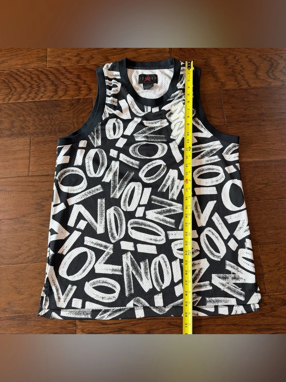Jordan Zion Williamson Dri Fit Tank Top Jersey Sleeveless Men Medium Black&White